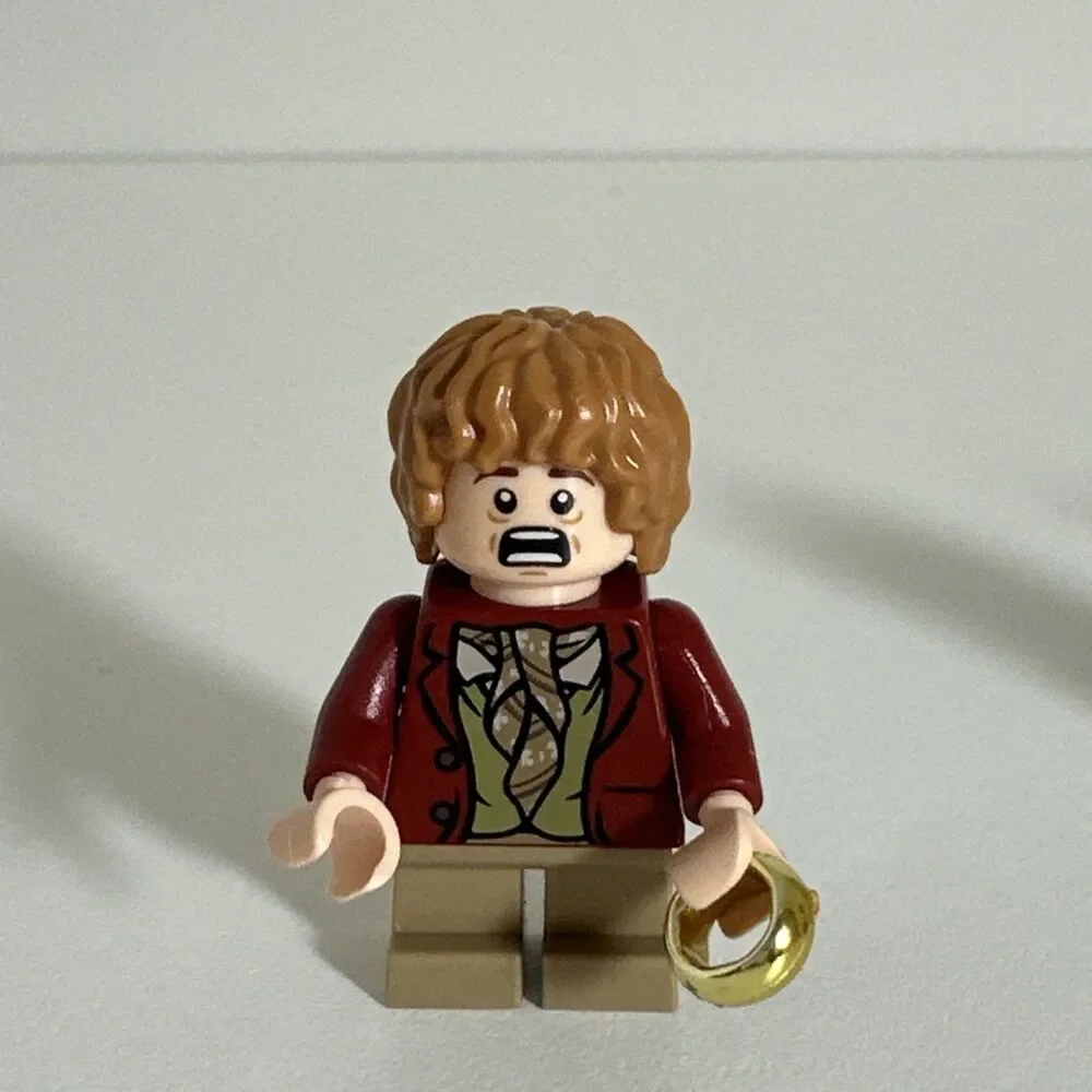 LEGO The Hobbit Lord Of The Rings Minifigure Lot Bilbo Baggins, Frodo, Gollum